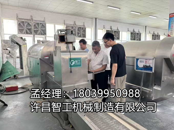 《客戶試機(jī)炒制薏米仁，品質(zhì)見證新起點(diǎn)》